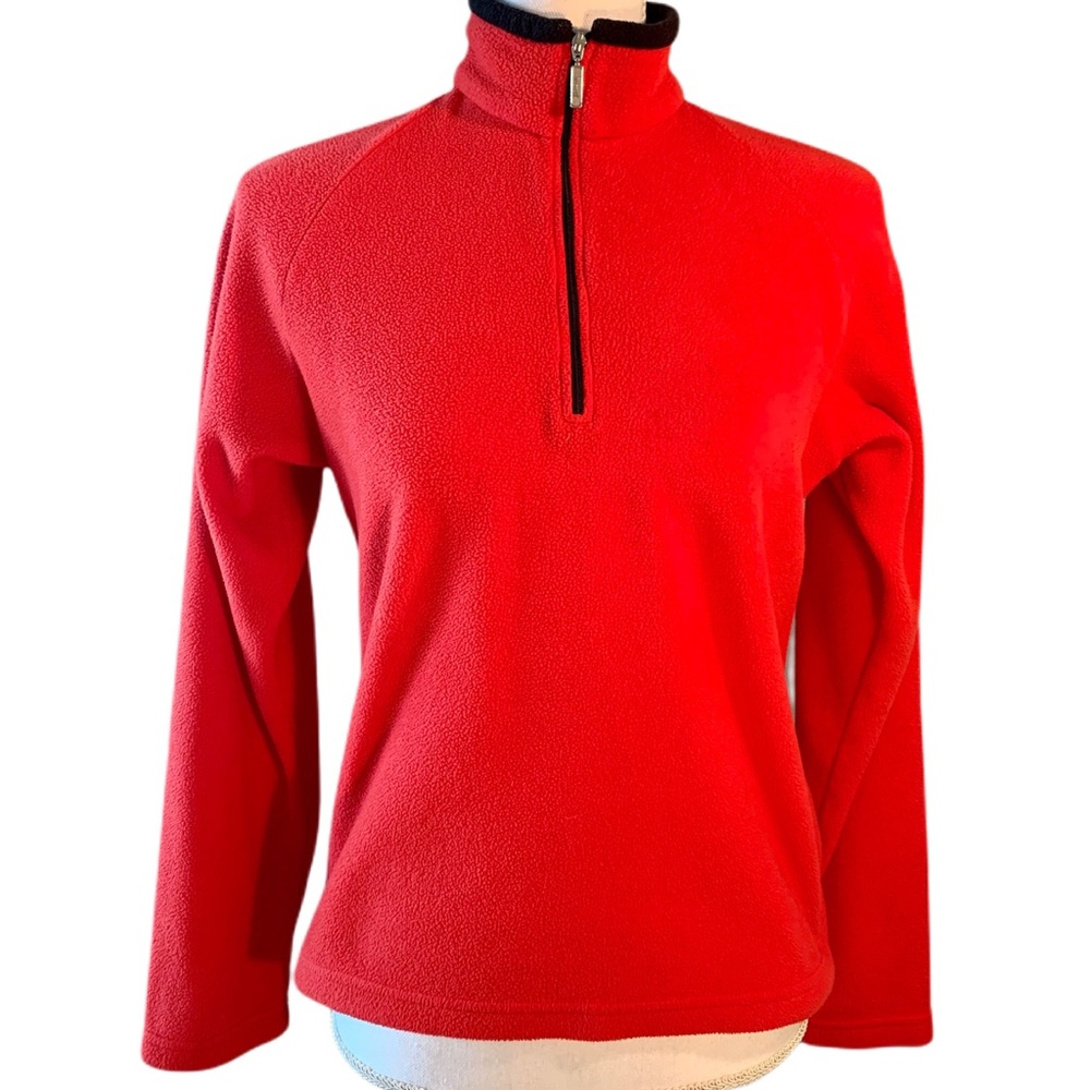 Marker size small half zip fleece shirt - Picture 2 of 4